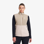 River Hybrid Fleece Gilet Women