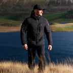 Flex Stretch Hooded Down Jacket Men