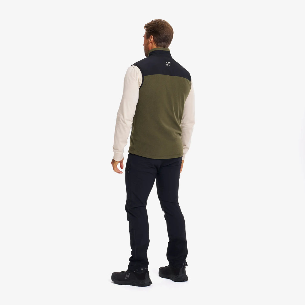 River Hybrid Fleece Gilet Men