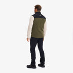 River Hybrid Fleece Gilet Men