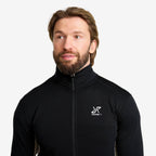 Waffle Full-zip Fleece Men