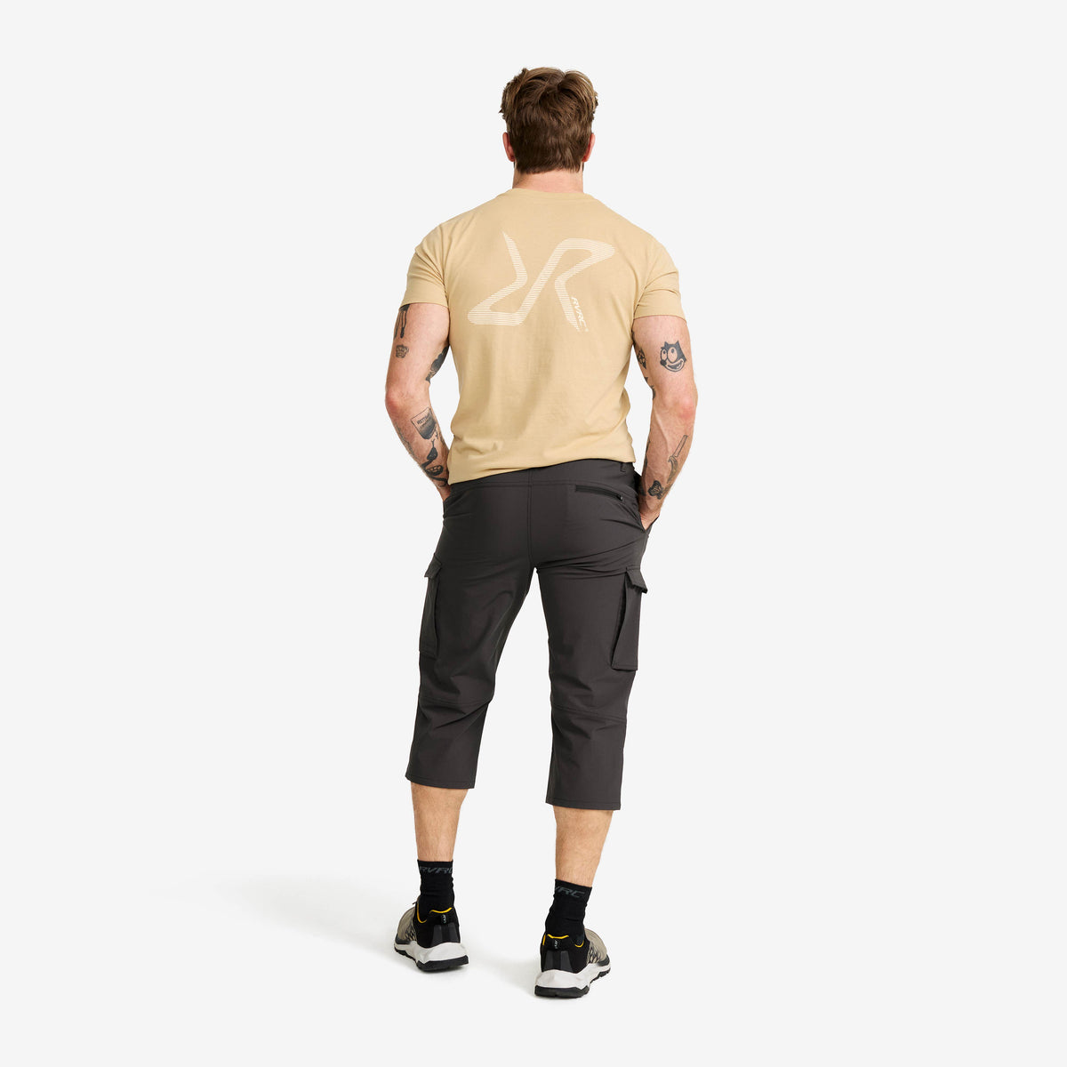 Adventure 3/4 Cargo Stretch Trousers Men