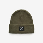 Ribbed Patch Beanie Unisex