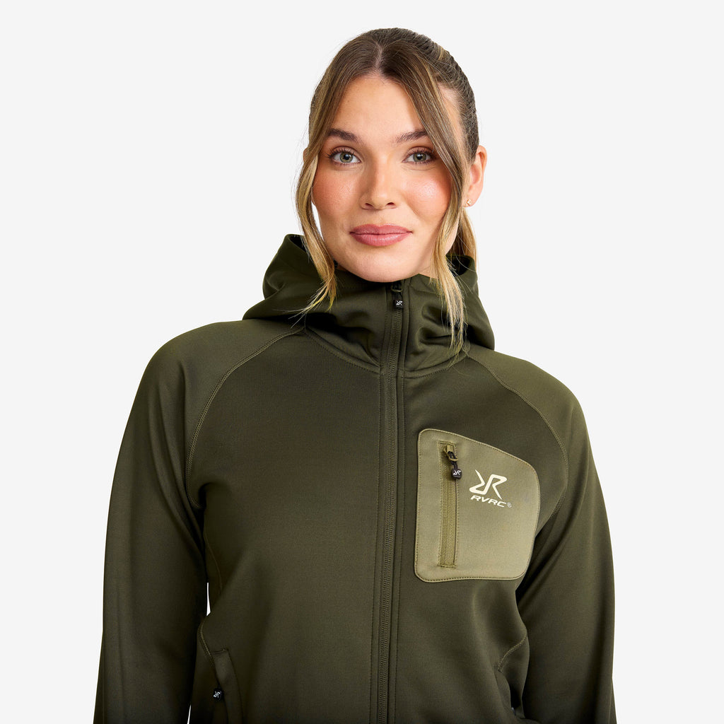 Evolution Stretch Fleece Hoodie Women