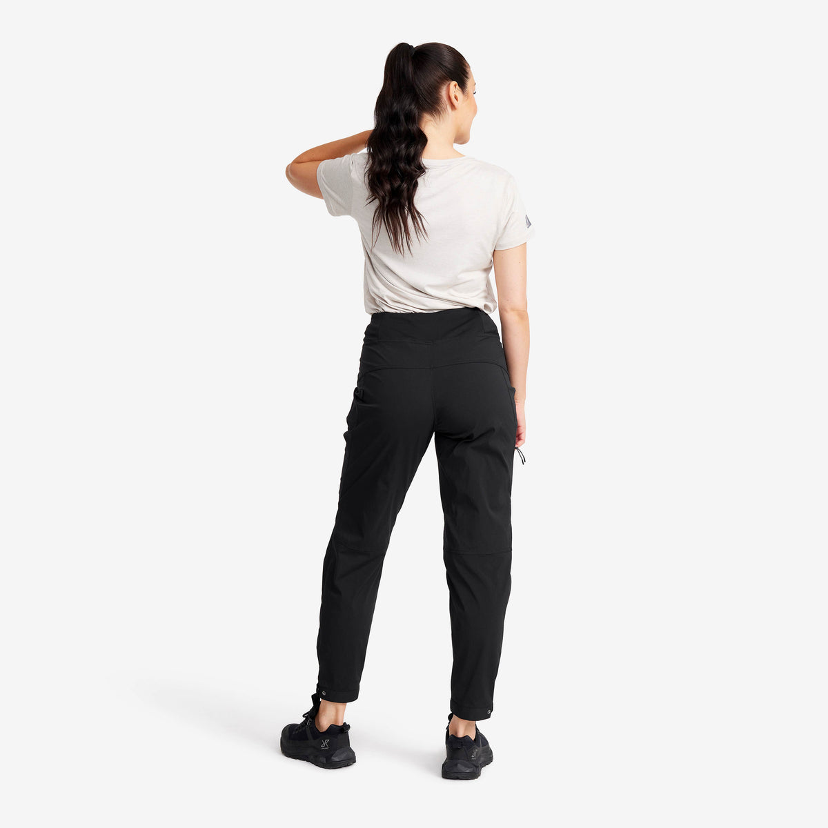 Breezy Curved Ankle Stretch Trousers Women