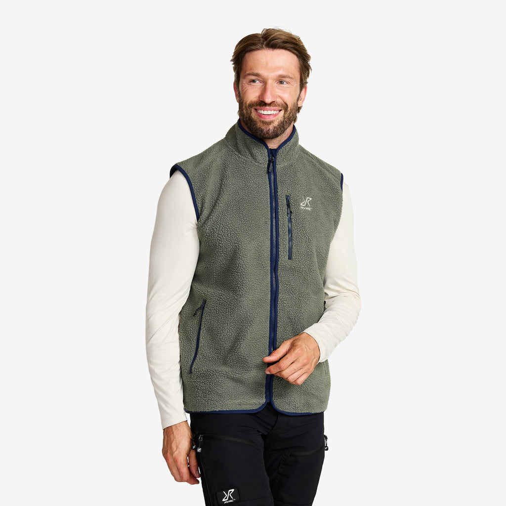 Canyon Full-zip Pile Fleece Gilet Men