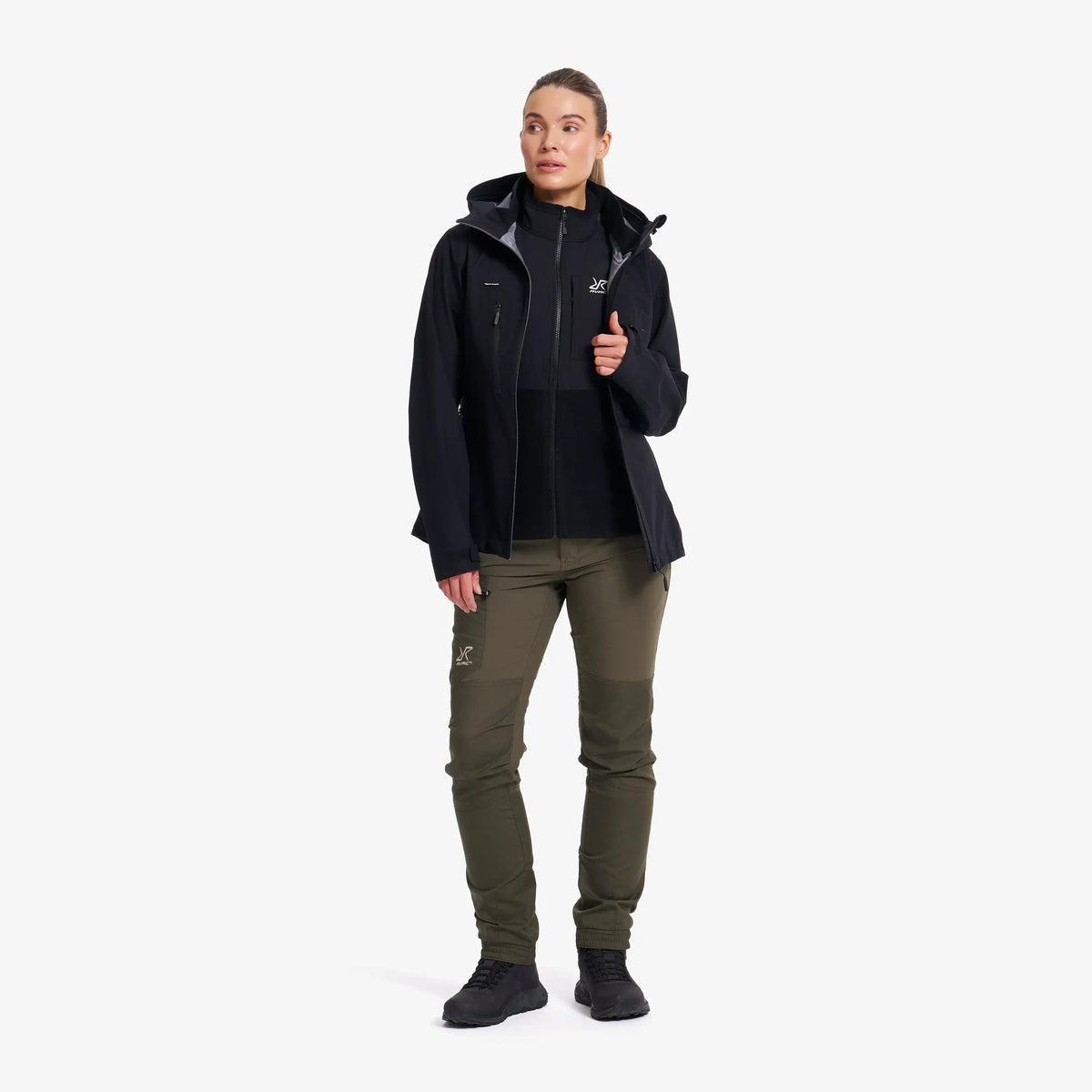 River Hybrid Fleece Gilet Women