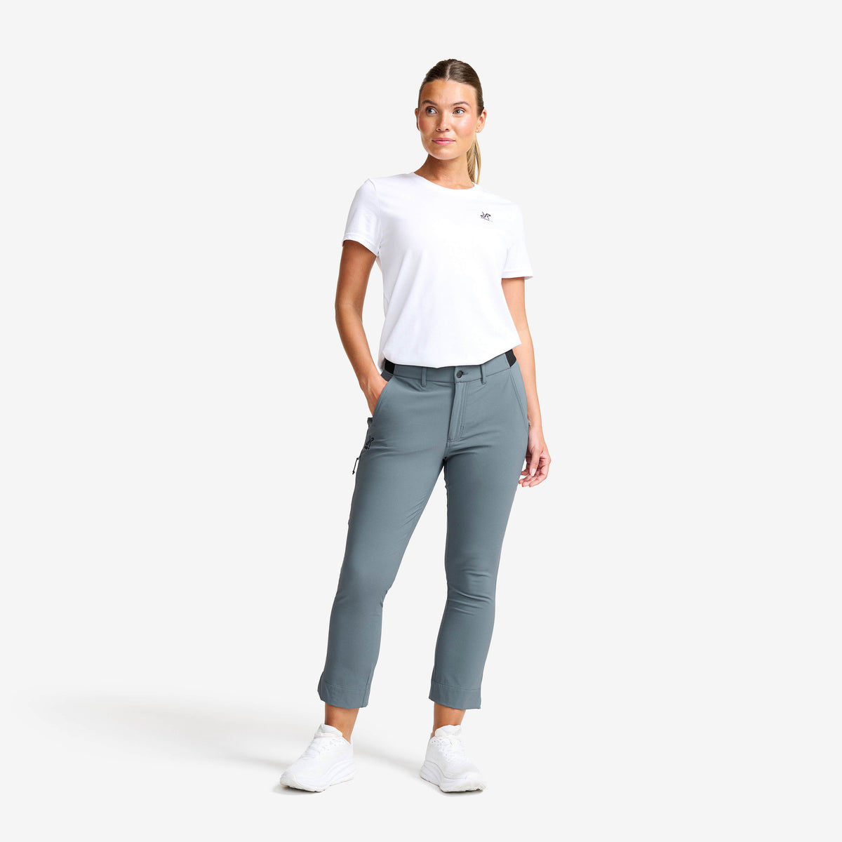 Variety High-waist Cropped Trousers Women