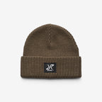 Ribbed Patch Beanie Unisex
