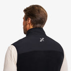 River Hybrid Fleece Gilet Men