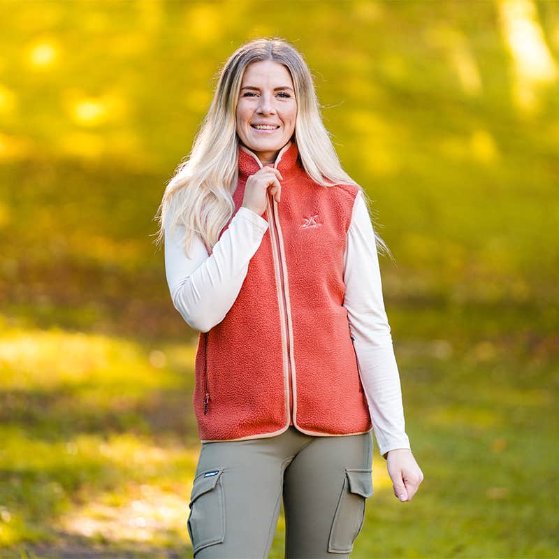 Canyon Full-zip Pile Fleece Gilet Women