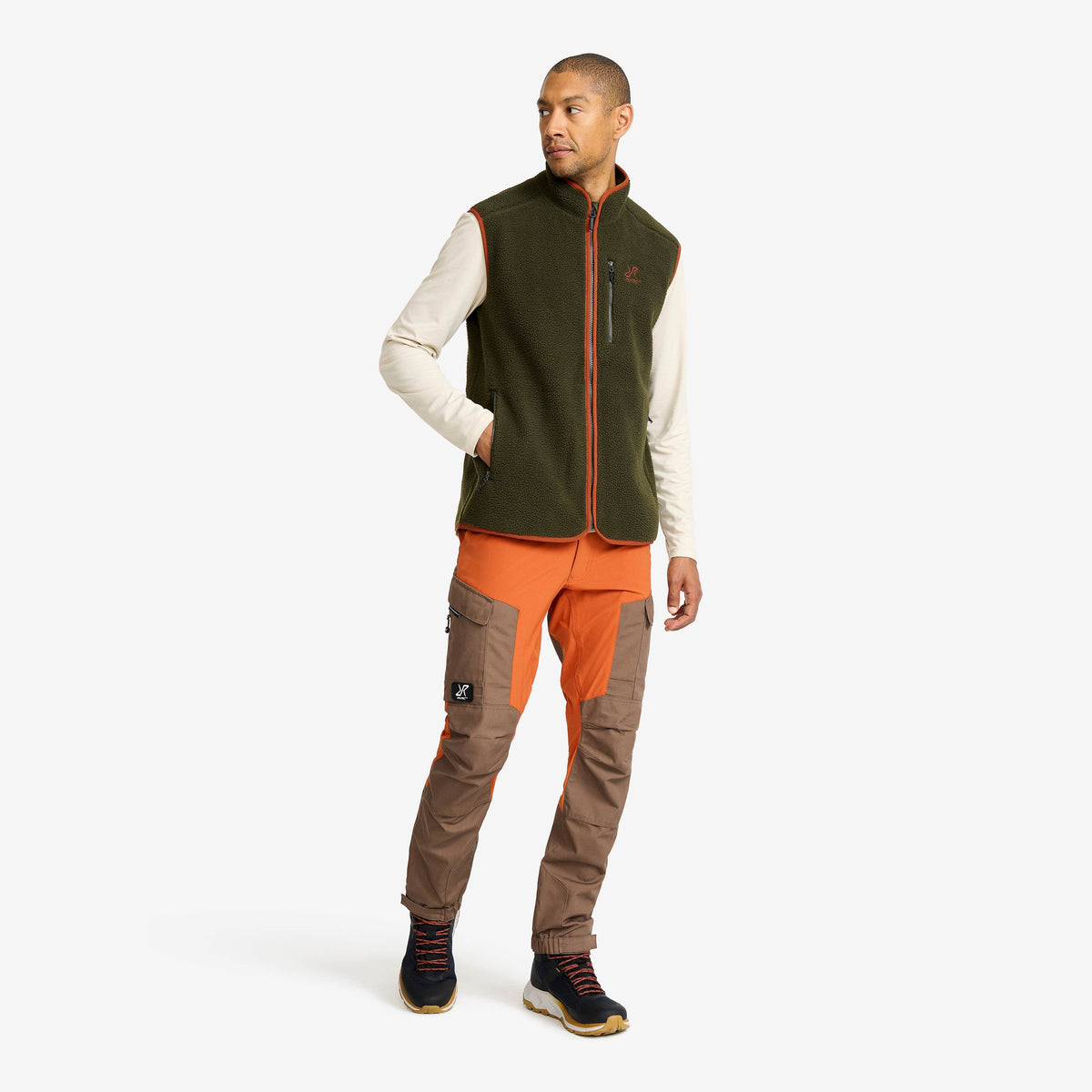 Canyon Full-zip Pile Fleece Gilet Men