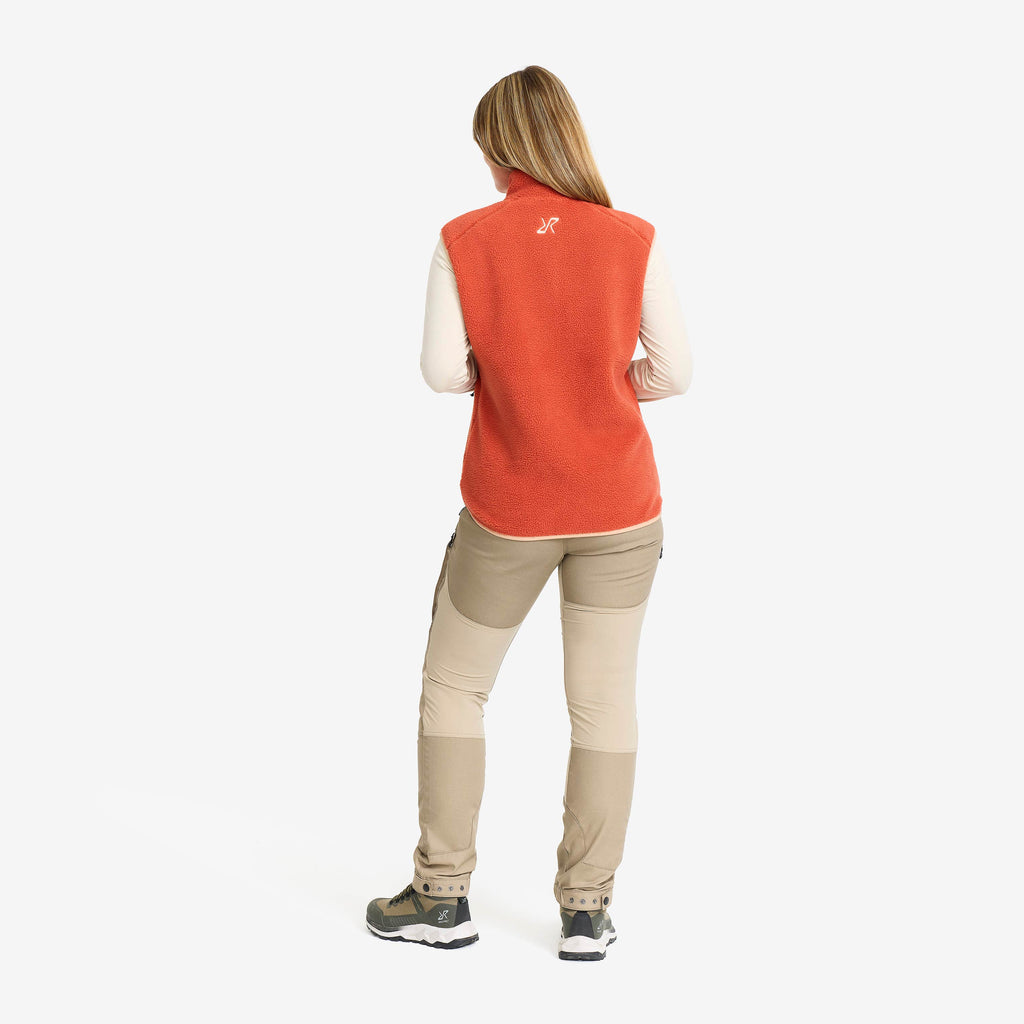 Canyon Full-zip Pile Fleece Gilet Women