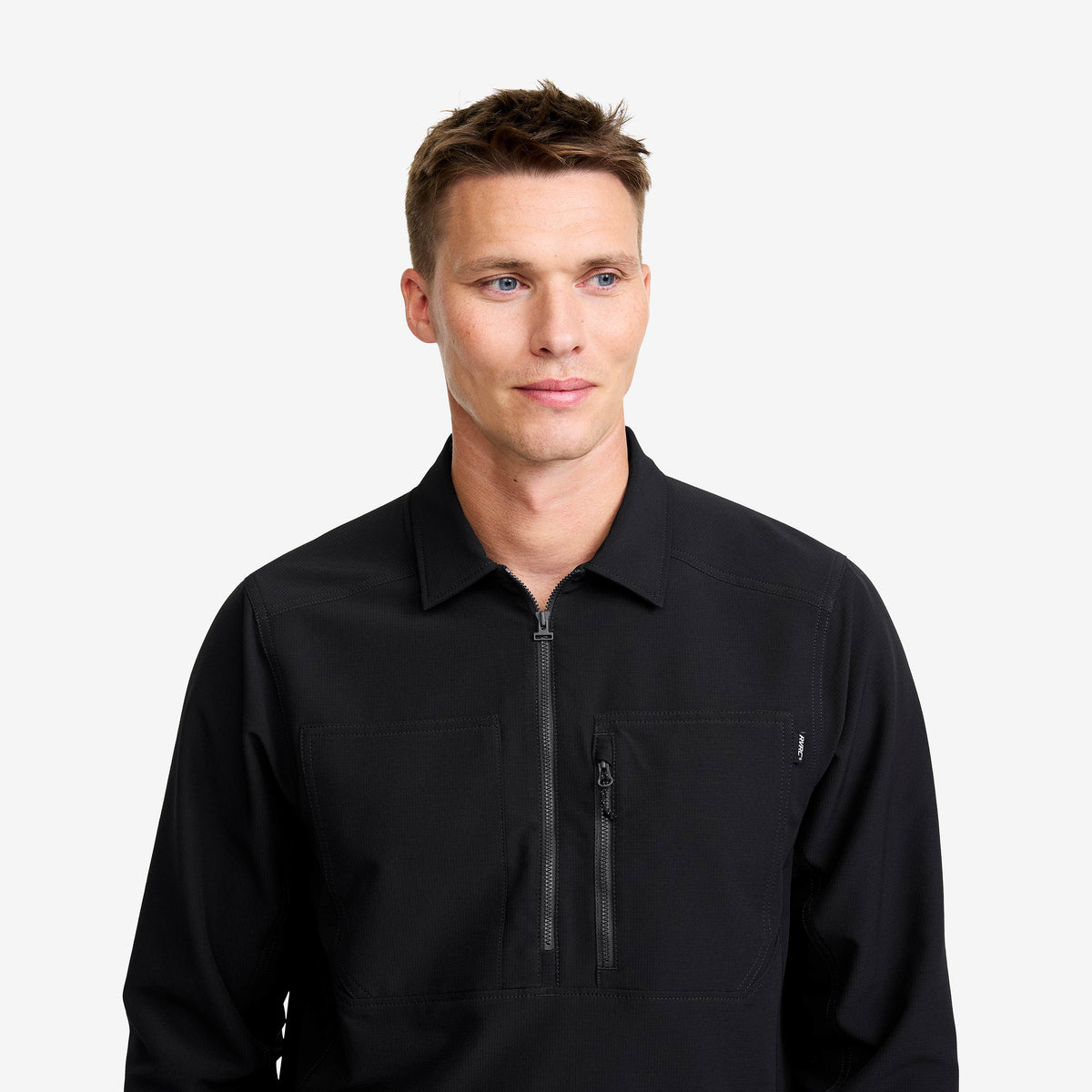 Ridge Half-zip Stretch Shirt Men
