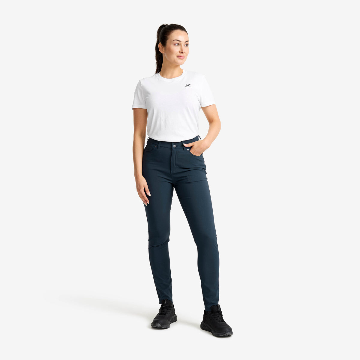 Root High-waist Stretch Jeans Women