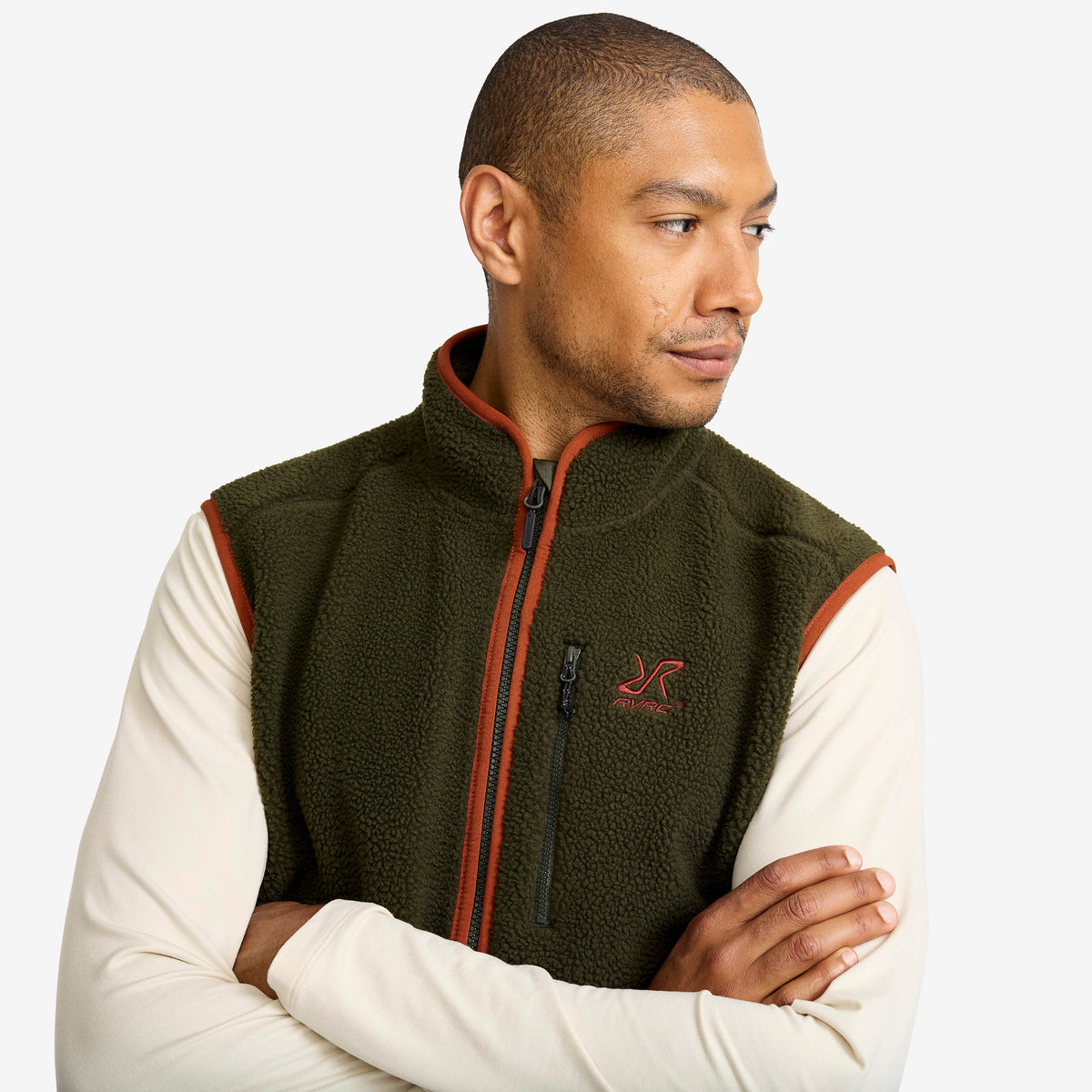 Canyon Full-zip Pile Fleece Gilet Men