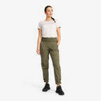 Breezy Curved Ankle Stretch Trousers Women