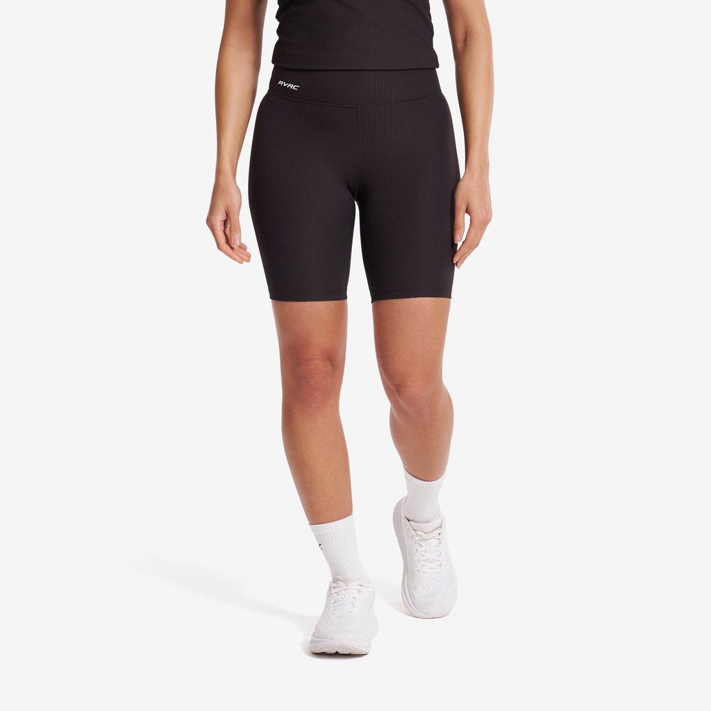 Shape Ribbed Biker Shorts Women