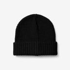 Ribbed Patch Beanie Unisex