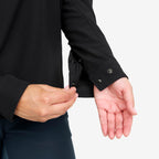 Ridge Half-zip Stretch Shirt Women